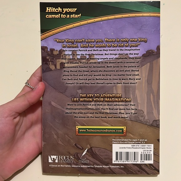 The Imagination Station: Danger on a Silent Night (book 12) - Picture 2 of 2